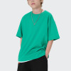 Lässige T-Shirts für Kinder | Benutzerdefinierte schwere T-Shirts | T-Shirts aus 100 % Baumwolle mit kurzen Ärmeln | Reine Farb-T-Shirts für Kinder