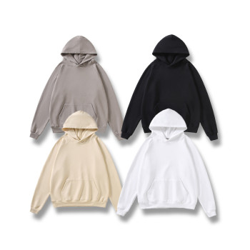 Custom Kid High Street High Hoodie | Casual Loose Fit Fashion Hoodie | Solid Color Hoodie For Cool Kids