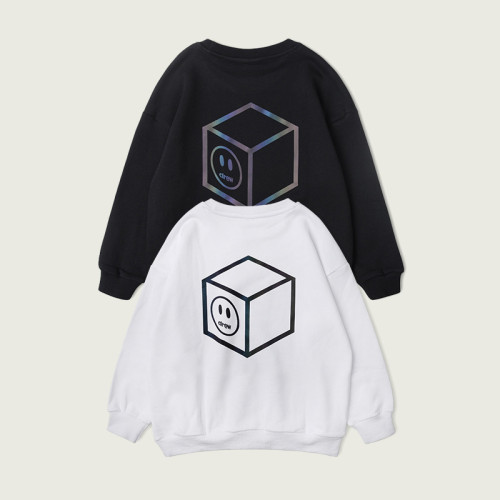 Custom Kid High Street High Sweatshirt | Casual 100% Cotton Sweatshirt | Custom Logo Acceptable Sweatshirt For Cool Kids