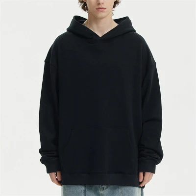 Custom Men's Four-Pointed Star Embroidered Hoodie | Autumn Tide Brand  Sweater | High Street Loose Couple Retro Heavy Hoodie