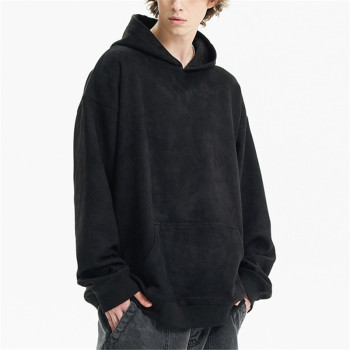 Custom Men's Printed Unisex Hooded | Autumn Winter Fleece Sweater | Casual Long-Sleeved Tops Couples Wear All-Match Suede Hoodies