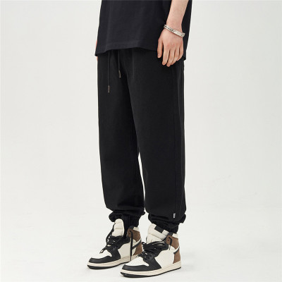 Custom Men's Black Jean Pants| Custom Loose Casual Leggings Jean Pants| Whalesale High Street Jean Pants