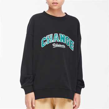 Custom Kids' Autumn American Sweatshirts| Custom Casual Sweatshirts| Wholesale 100% Cotton Sweatshirts