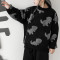 Custom Kids Cute Dinosaur Pattern Sweater | Loose Casual Streetwear Pullover | High Street Fashion Top