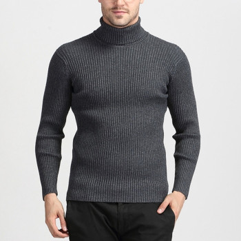 High Neck Sweaters | Solid Color | Blank | Slim Fit | Basic Shirt | Custom Knit Clothing
