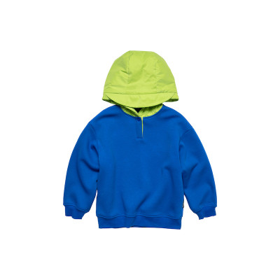 Custom Kids Unisex Hoodie | European American Brand Top | Long-Sleeved Hoodie | Contrast Color Hood Design For Kids