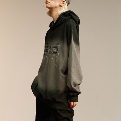 Custom Women's Gradient Hoodie| Custom Hip-pop Hoodie| Wholesale Cotton Hoodie