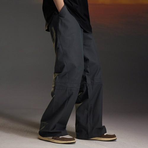 Custom Men's Casual Cargo Pants| Custom Straight Cargo Pants| Wholesale Loose Fit Cargo Pants