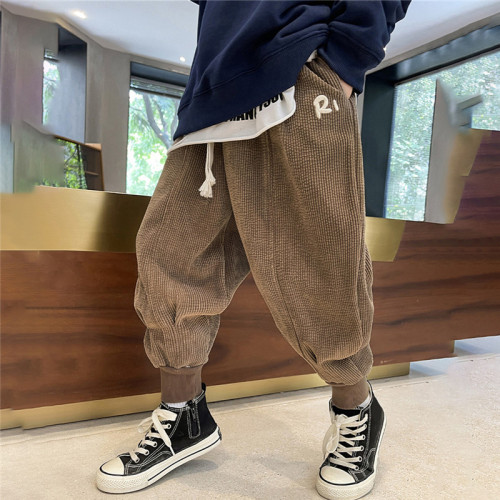 Custom Kids' Sport Pants| Custom Fleece Pants| Wholesale Corduroy Pants