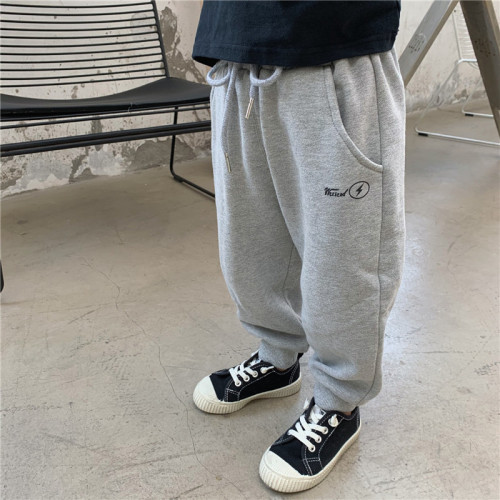 Custom Kids' Casual Sport Pants| Custom Loose Fit Pants| Wholesale Cotton Pants