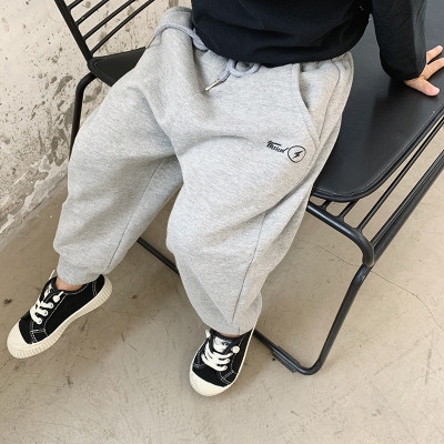 Custom Kids' Casual Sport Pants| Custom Loose Fit Pants| Wholesale Cotton Pants