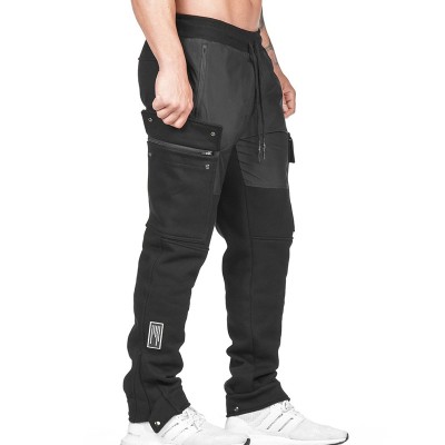 Custom Men's Streetwear Pant | Multi-Pockets Casual Trousers | Pure Color Cargo Pant