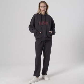 Custom Women's Casual Hooded Two Piece Sets| Custom Printing Two PIece Sets| Wholesale 100% Cotton Two Piece Sets