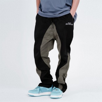 Custom Men's Contrast Color Trousers| Custom Stitching Functional Trousers| Custom Straight-leg Trousers