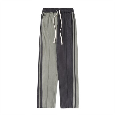 Custom Men's Splicing Trousers| Custom JoggingTrousers| Custom Straight Trousers