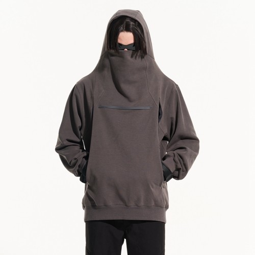 Custom Men's Personalized Tailoring Hoodies| Custom Turtleneck Hoodies| Wholesale Loose Hoodies