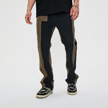 Custom Men's Casual Sport Pants| Custom High Street Pants| Wholesale Color Contrast Pants