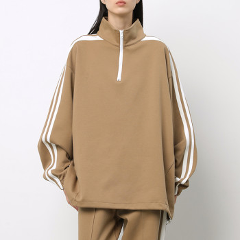 Custom Unisex Solid Color Hoodie |  Unisex Casual Loose Sport Top | Stand Collar Fashion Hoodie