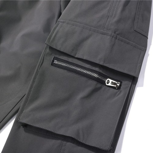 Custom Men's High Street Cargo Pants| Men's Multi-function Pockets Pants| Elastic Wasit And Drawstring Sweatpants
