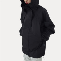 Custom Women's Solid Windbreaker Jackets | Streetwear Casual Coats | Loose Fashion Jackets