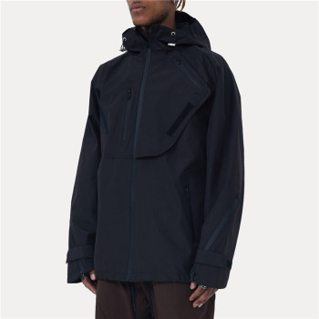 Custom Men's Contrast Color Jackets | Casual Loose Windbreaker Jackets | Streetwear Fashion Coats