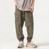 Custom Straight-leg Street Pants| High Street Cargo Pants For Men| Custom Zipper Up Track Pants