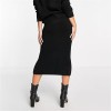 Custom Women's Knitted Midi Skirt| Custom Slim Fit Skirt| Wholesale Casual Skirt