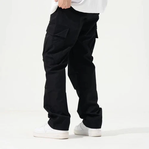 Custom Men's Mult-pocket Cargo Pants| Custom Casual Cargo Pants| Wholesale Waterproof Cargo Pants