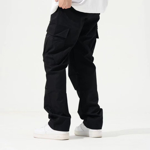 Pantalon cargo multi-poches personnalisé pour hommes| Pantalon cargo décontracté personnalisé| Vente en gros Pantalon Cargo Imperméable