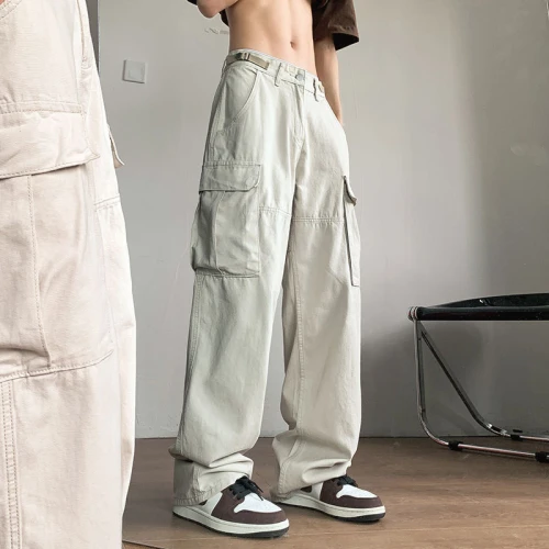 Custom Women's Mult-pocket Cargo Pants|Custom High Street Cargo Pants|Wholesale Waterproof Cargo Pants