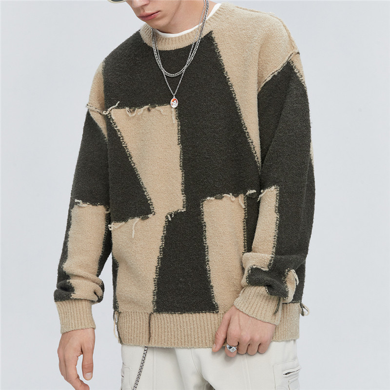 High Quality Loose Lazy Men's Sweater