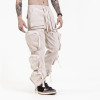 Ventas calientes Pantalones cargo China-Chic| Lavar jeans retro punk | Pantalones rectos sueltos personalizados para hombres