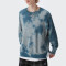Custom Fashion Street Sweaters| Men's Oversized Tie Dye Swearters| Custom Open Fork Hem Sweaters