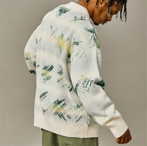 Custom American Vintage Sweater | Men's Spring And Autumn New Incense Wind Couple Sweater | Loose Men's And Women's Trendy Sweater