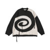 Pull Whirlpool personnalisé | Type de version ample sans capuche à col rond | Chemise tricotée en forme de mouton, ample, tendance, personnalité