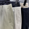 Pantalones tejidos personalizados de 380G, nuevos pantalones cortos por encima de la rodilla, venta al por mayor, pantalones cortos deportivos personalizados de moda para hombre, verano 2023