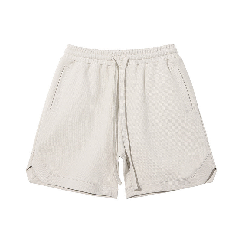 High Quality Loose Pocket Twill Drawstring Shorts