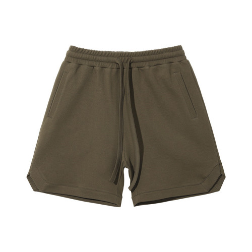 Custom 2023 New Fashion Brand Shorts| High Quality Loose Pocket Twill Drawstring Shorts| Wholesales Elastic Split Casual Shorts