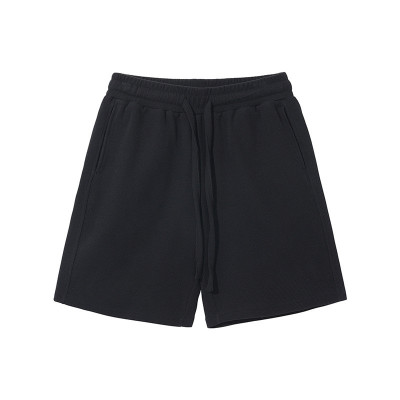 Custom Spring/Summer 2023 New 330G Shorts| High End Breathable Shorts| Wholesale Diamond Waffle Loose Drawstring Shorts
