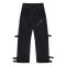Custom High Street Women's Cargo Pants|New Design Acid Wash Vintage Jeans|Custom Loose Straight Trousers For Women