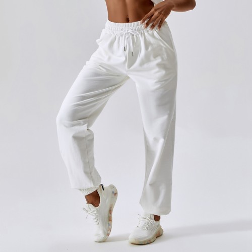 Hot Sale Spring Girdle Waist Loose Sports Sweatpants|Female Outdoor Dance Casual Pants|Everything Matched straight Sweatpants