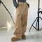 Sports Street Style Big Pocket|Tooling Jeans Women Early Spring|New High Waist Loose|Wide Leg Casual Pants