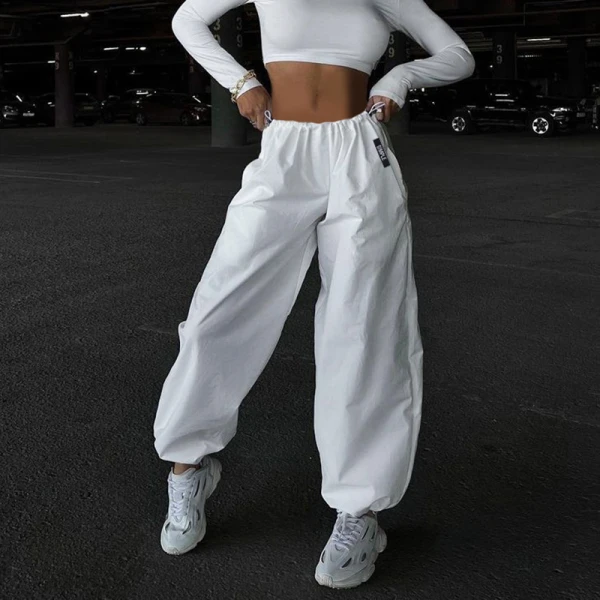 Hot Sale Women's Trackpants|Causal And Loose Outdoor Pants|Adjustable Straight-leg Pants