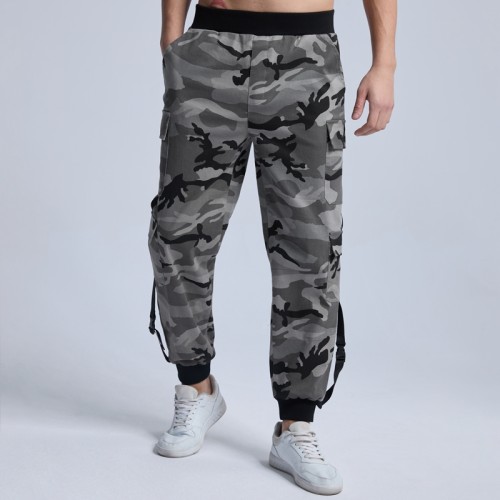 Fast Delivery Men's Multi-pocket Cargo Pants| Camouflage Men Cargo Pants| Men 6 Pocket Cargo pants
