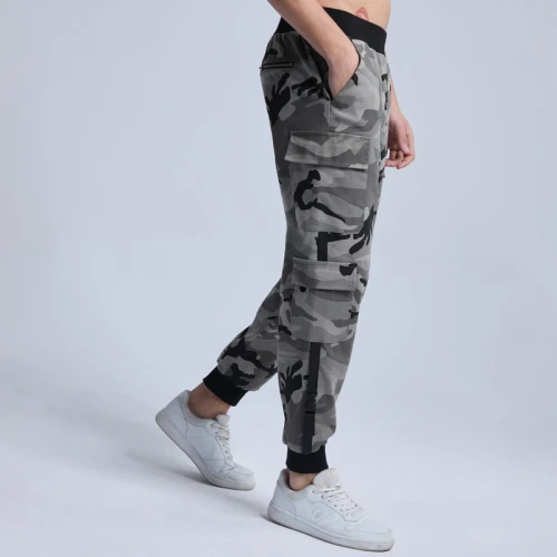 Fast Delivery Men's Multi-pocket Cargo Pants| Camouflage Men Cargo Pants| Men 6 Pocket Cargo pants