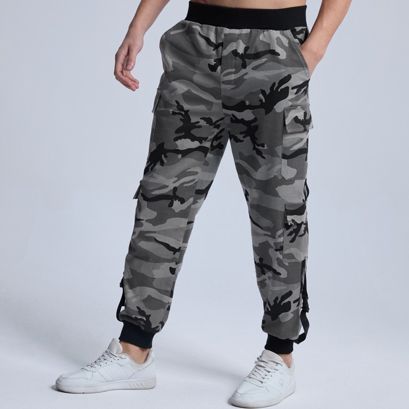 Custom Men's Multi-pocket Cargo Pants