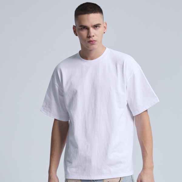 Camisetas en blanco de los nuevos hombres del diseño|Camisetas casuales de alta calidad|Camisetas de manga corta de gran tamaño