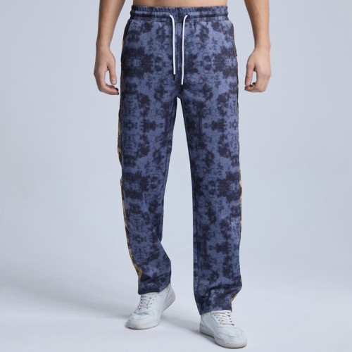 Custom Tie Dyed Men Sweatpant|100% Cotton Stripe Jogger|Whosale Casual Sports Pants