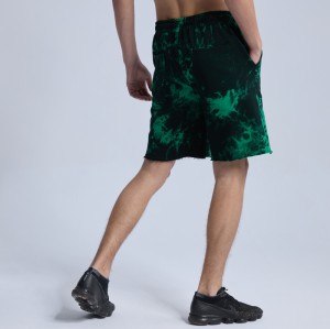 Original Tie Dyed Men's Shorts|100% Cotton Drawstring Shorts|Whosale Casual Sports Shorts