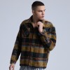 Original Casual Street Wear Coat|Special Contrast Color Jacket|Lamb Wool Shirt Fit Coat